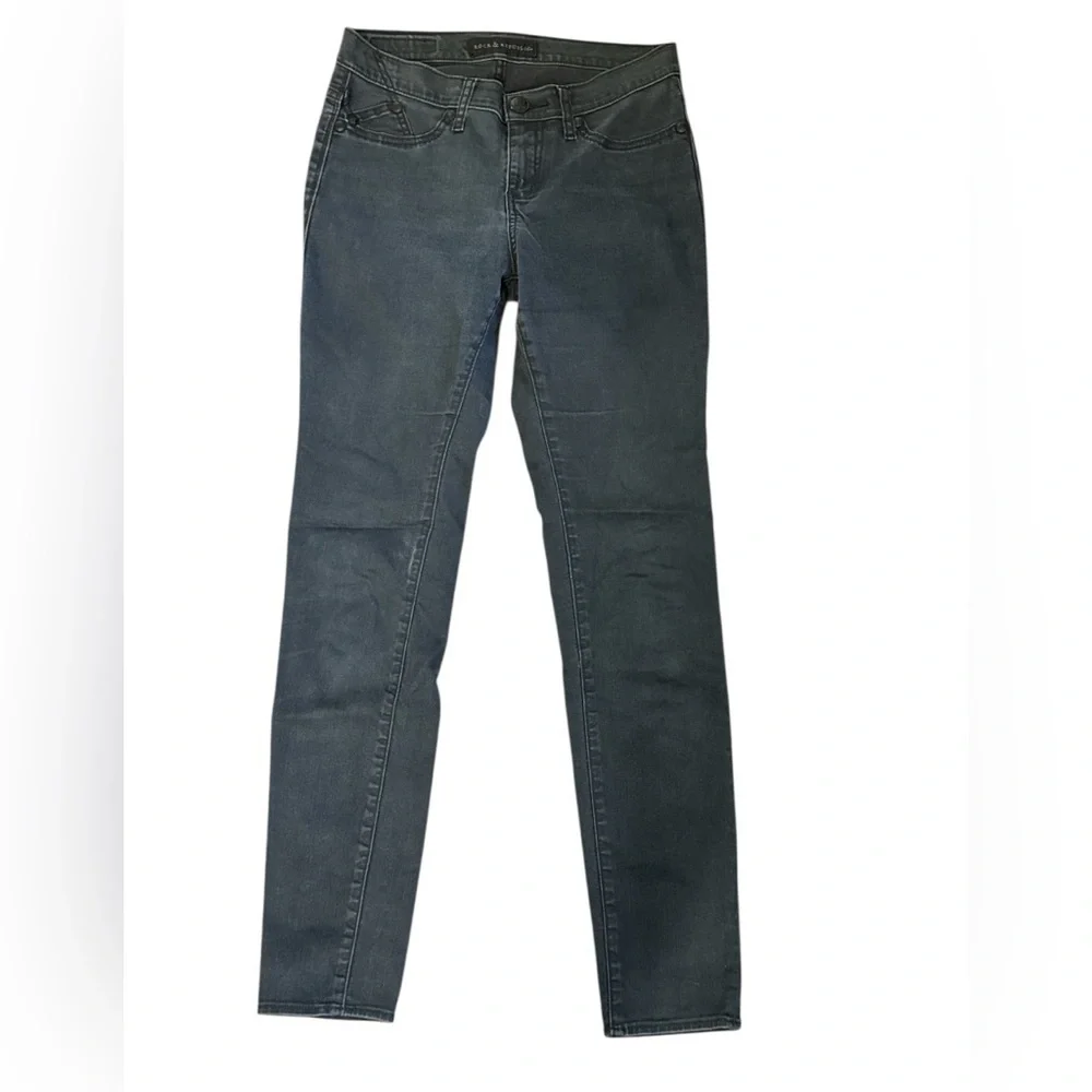 Rock & Republic Kashmiere Skinny Jeans Gray Wash Size 8